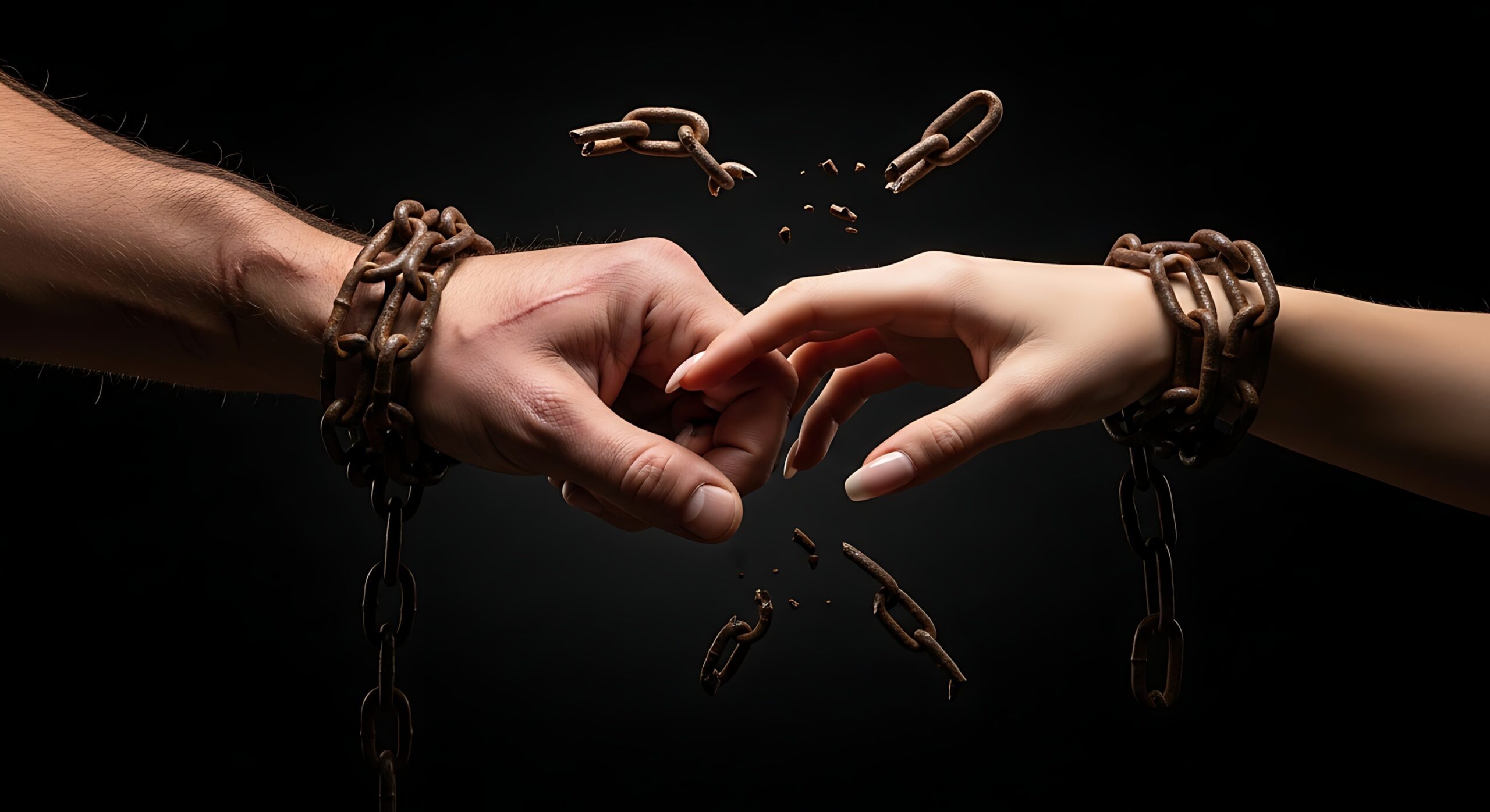 Still loving my ex hands breaking free from toxic love